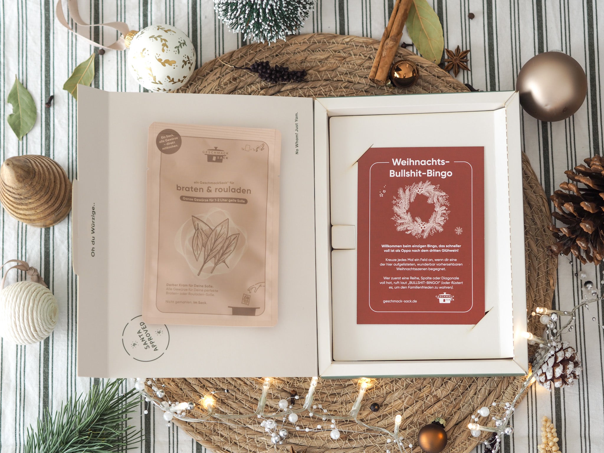 GeschmackSack Trio – Drei Säcke, ein Fest