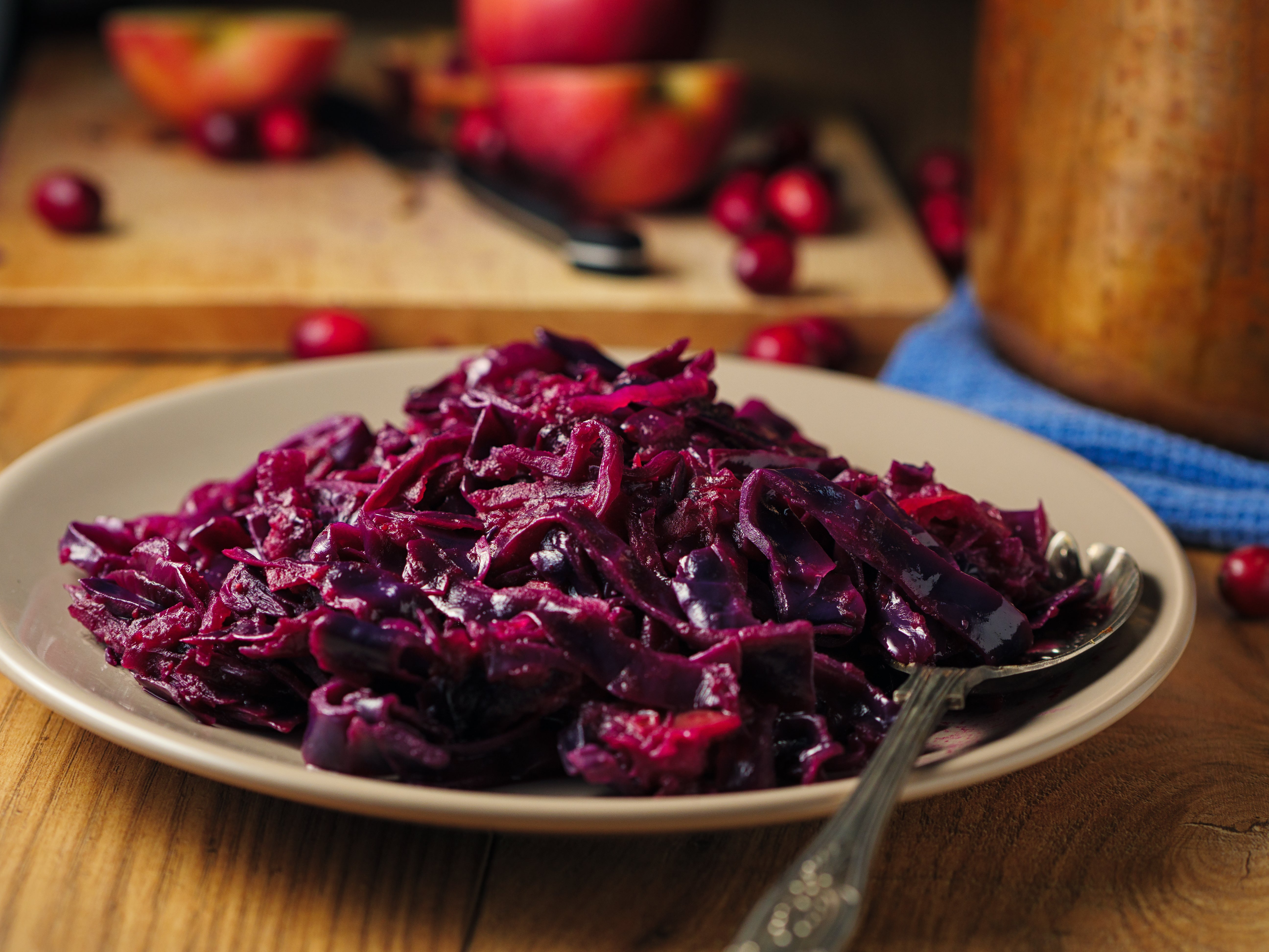 Apfelrotkohl